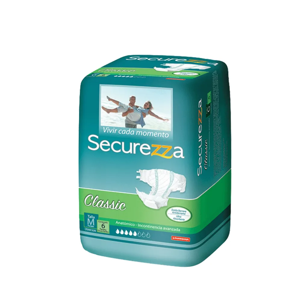 Pañal de adulto Securezza Classic M Regular