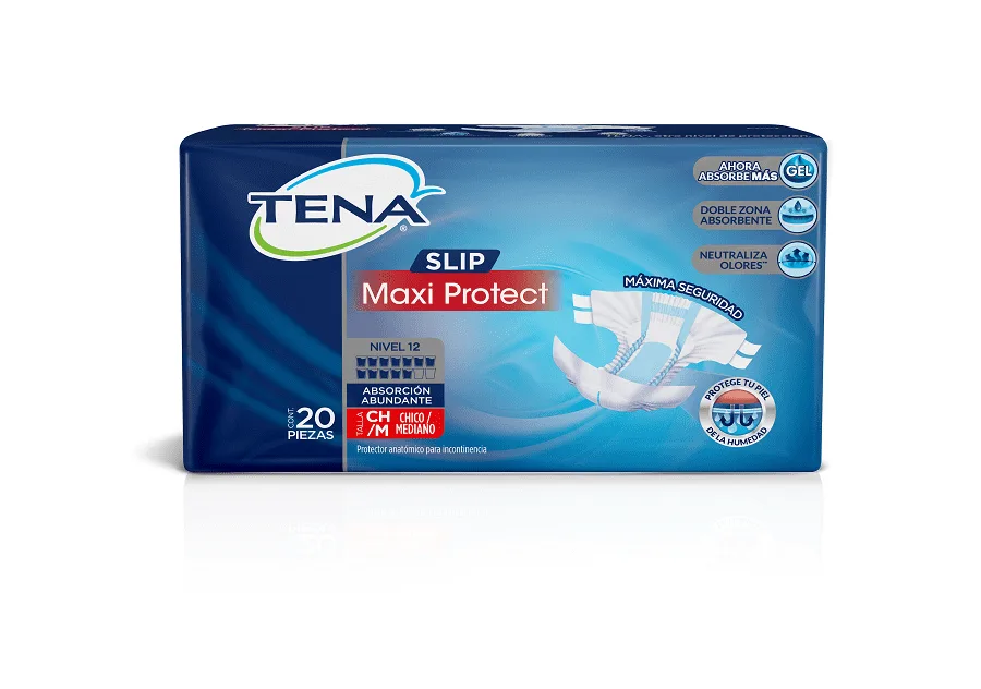 Protector anatómico Tena Slip Maxi Protect talla M 20 unidades